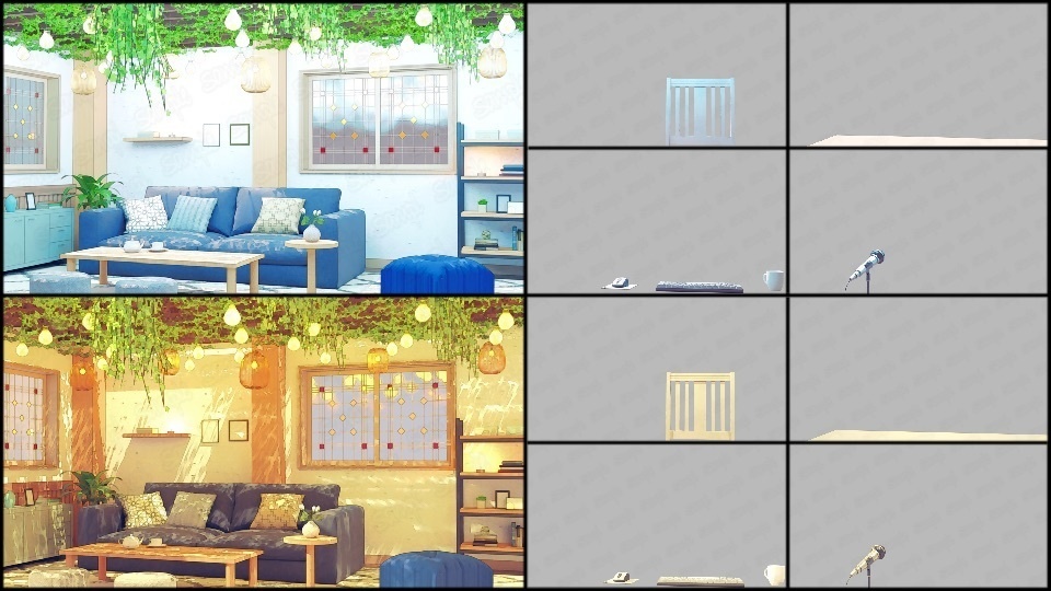 配信部屋( VTuber向け)