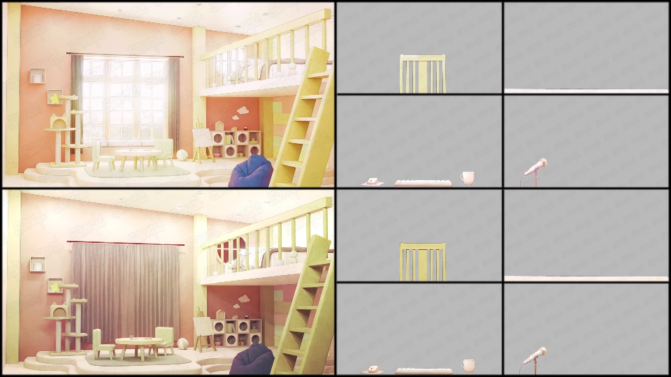 配信部屋( VTuber向け)