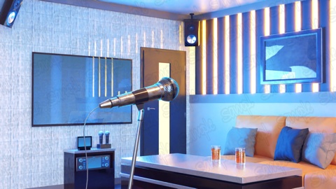 カラオケボックス・うごく配信部屋( VTuber向け)