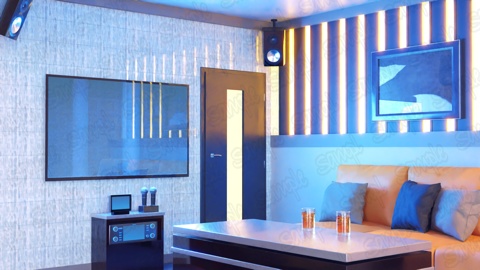 カラオケボックス・うごく配信部屋( VTuber向け)