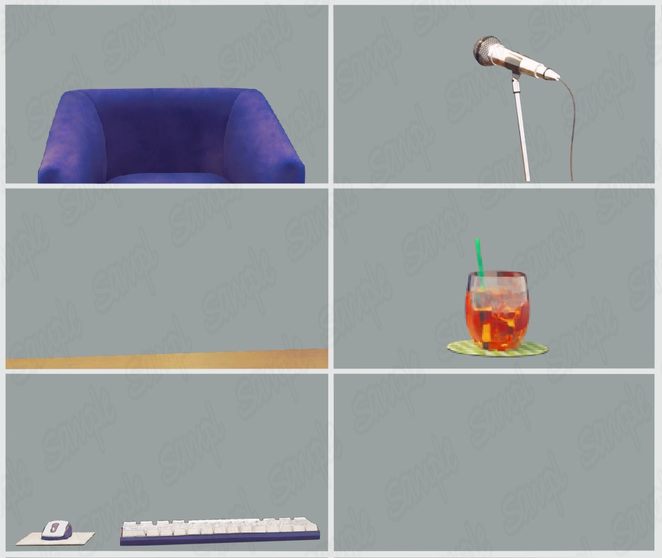 配信部屋9色セット( VTuber向け)