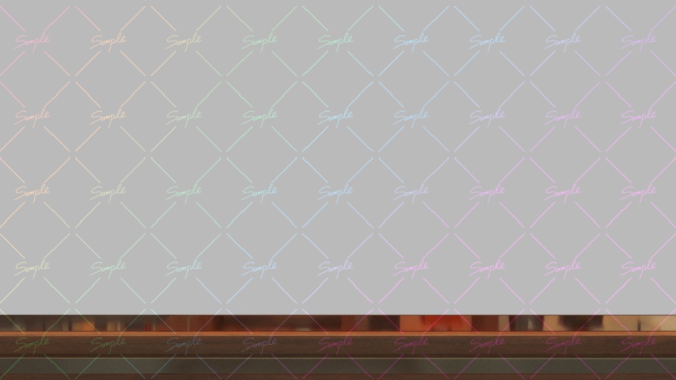 コーヒーショップ・喫茶店・カフェ・配信部屋( VTuber向け)