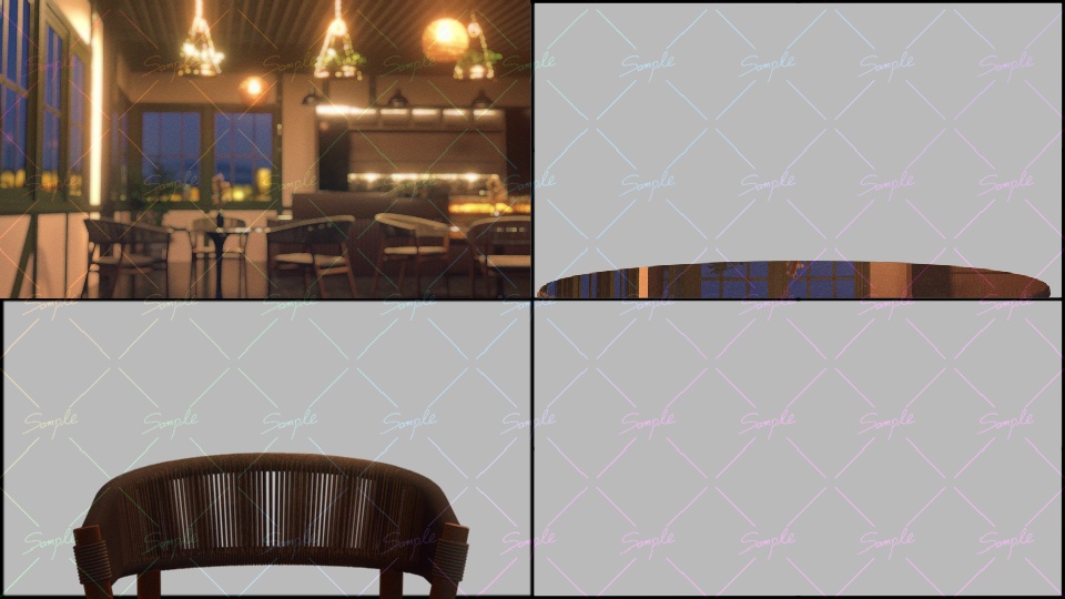 レストラン・配信部屋( VTuber向け)