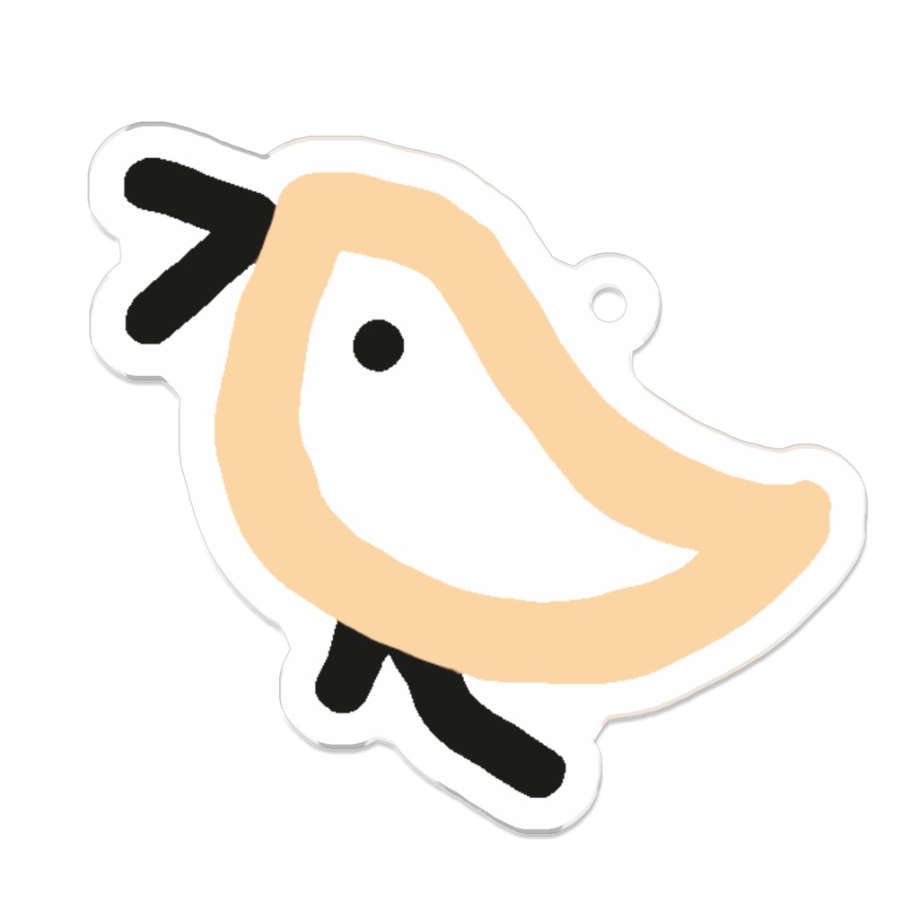 黒霧にいろ きもぴよアクキー