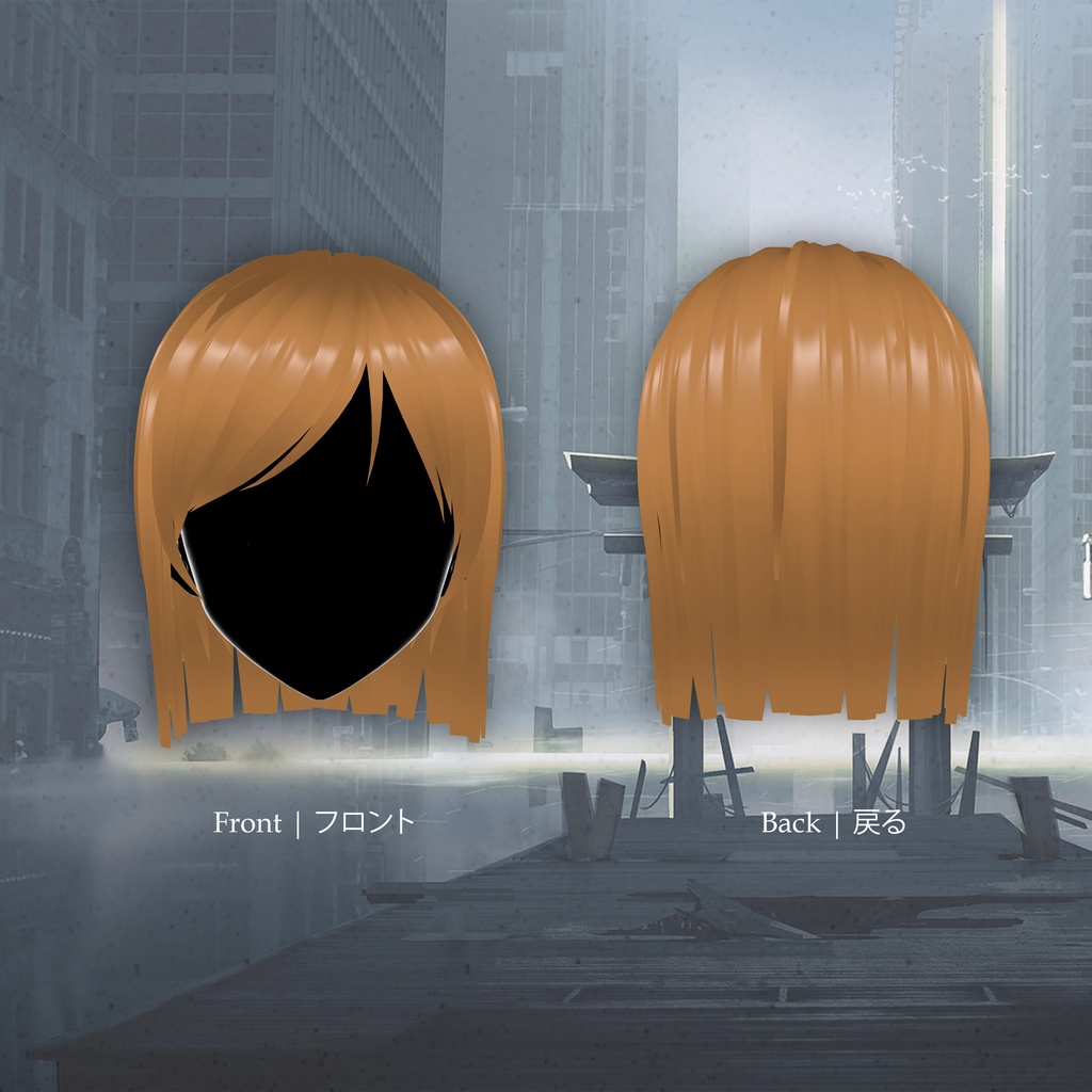 【VRoid Hair】野薔薇十字女子の髪 - Nobara (Jujutsu)