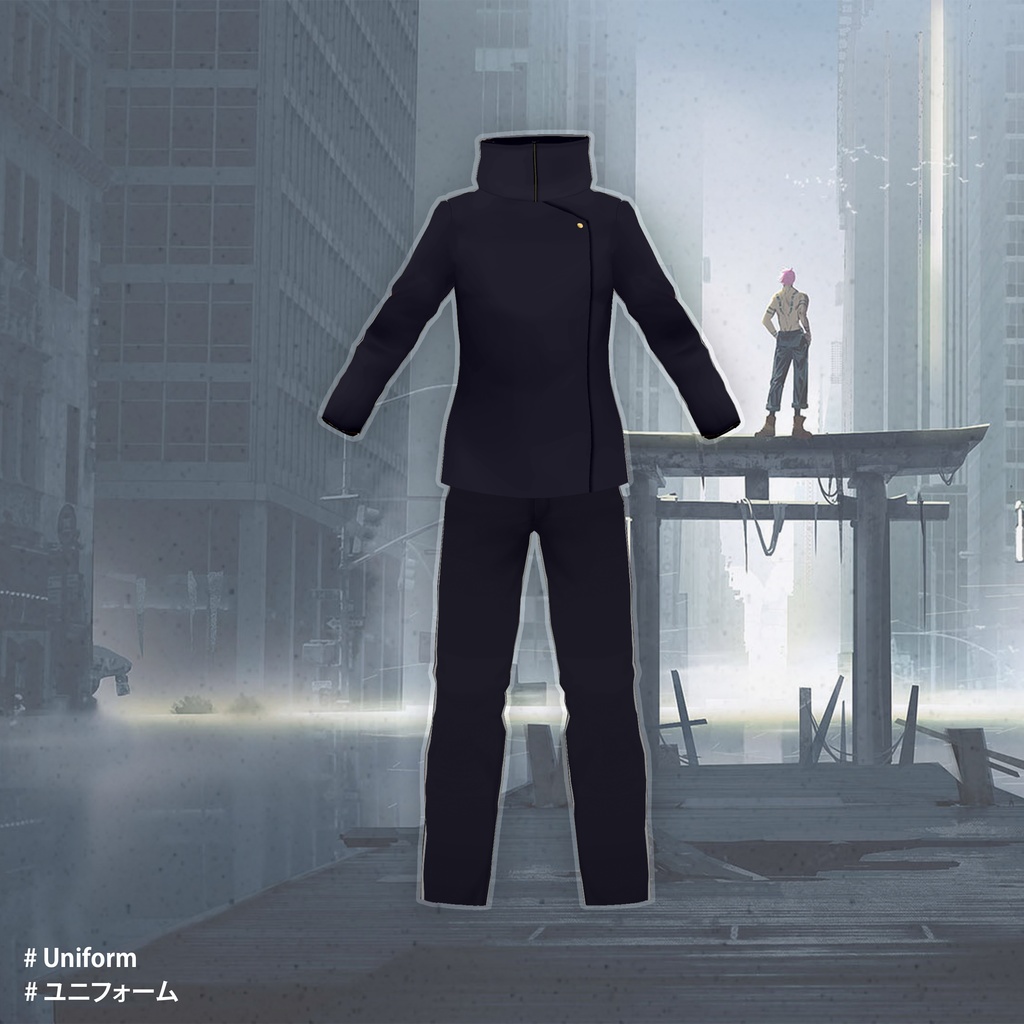 【VRoid Uniform】ユニフォーム Version Jujutsu Kaisen - Toge Inumaki