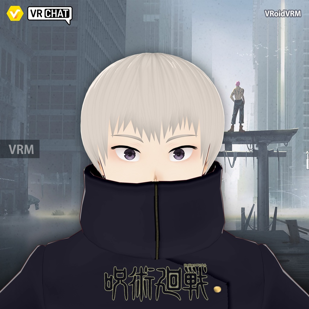 【VRoidVRMモデル】Toge Inumaki - Jujutsu Kaisen