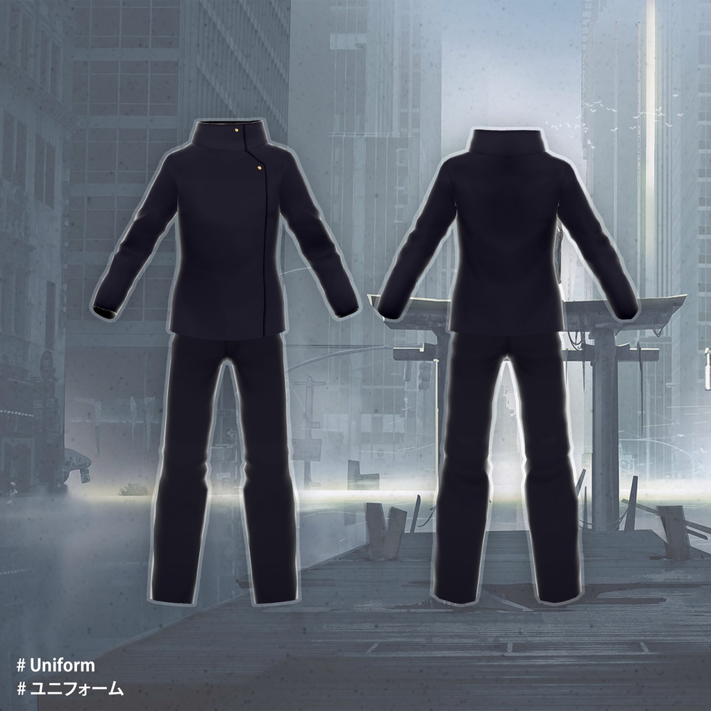 【VRoid Uniform】ユニフォーム Version Jujutsu Kaisen - Megumi Fushiguro