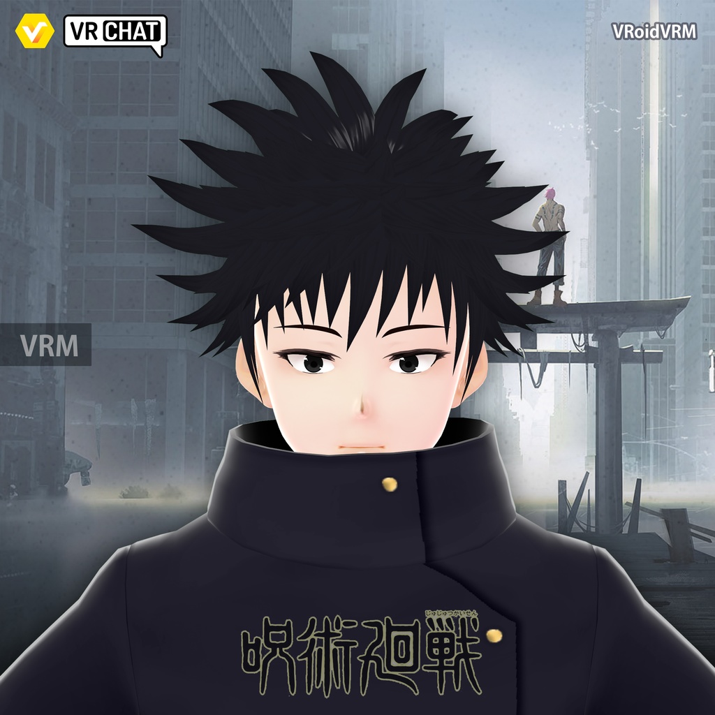 【VRoidVRMモデル】Megumi Fushiguro - Jujutsu Kaisen