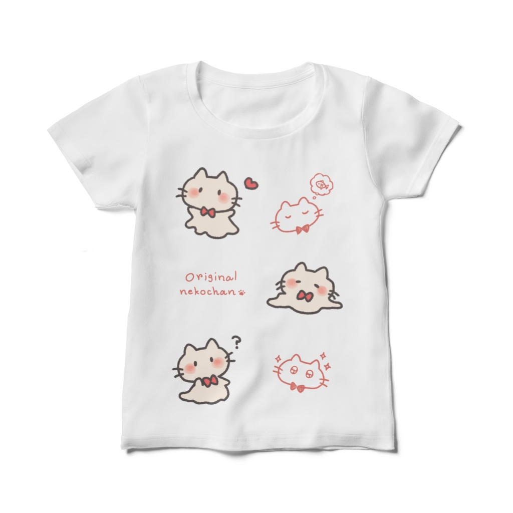 スライムっぽいネコチャンTシャツ