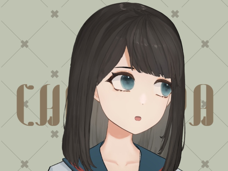 Free Live2DModel student girl/女子生徒Live2Dモデル