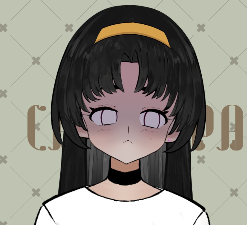 FREE Retro Girl Live2D model/無料レトロ風女子Live2Dモデル