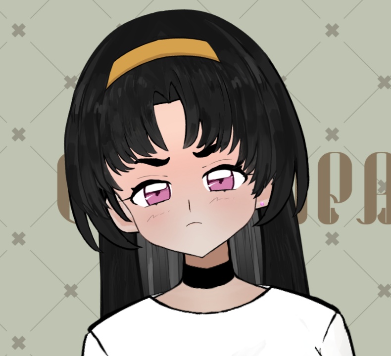 FREE Retro Girl Live2D model/無料レトロ風女子Live2Dモデル