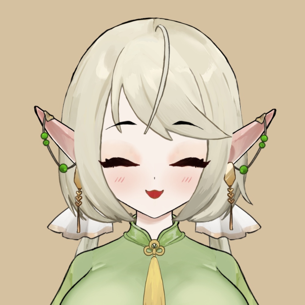 Live2D Free Elf Model/Live2D無料配布エルフモデル