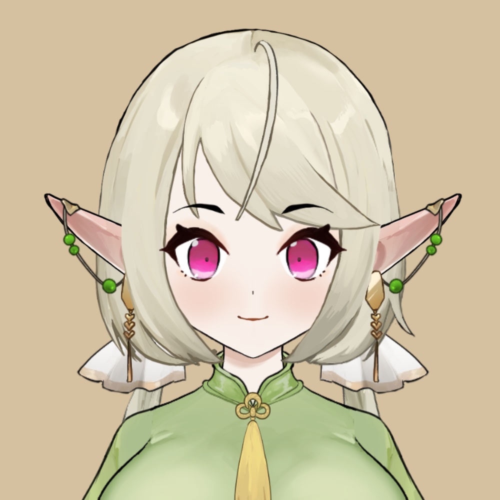 Live2D Free Elf Model/Live2D無料配布エルフモデル