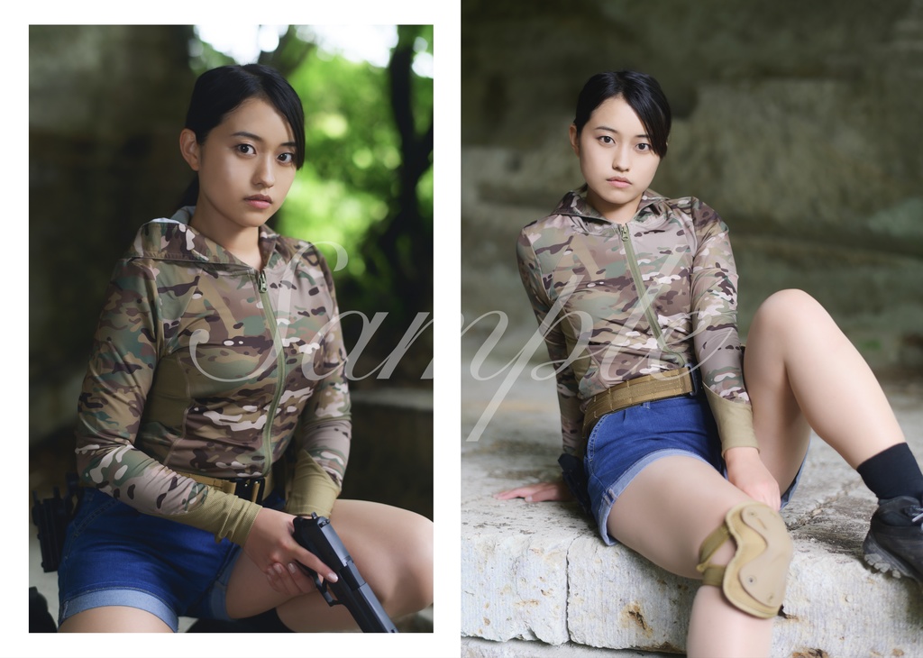 【C104新刊】CAMOUFLAGEGIRL【倉庫発送】