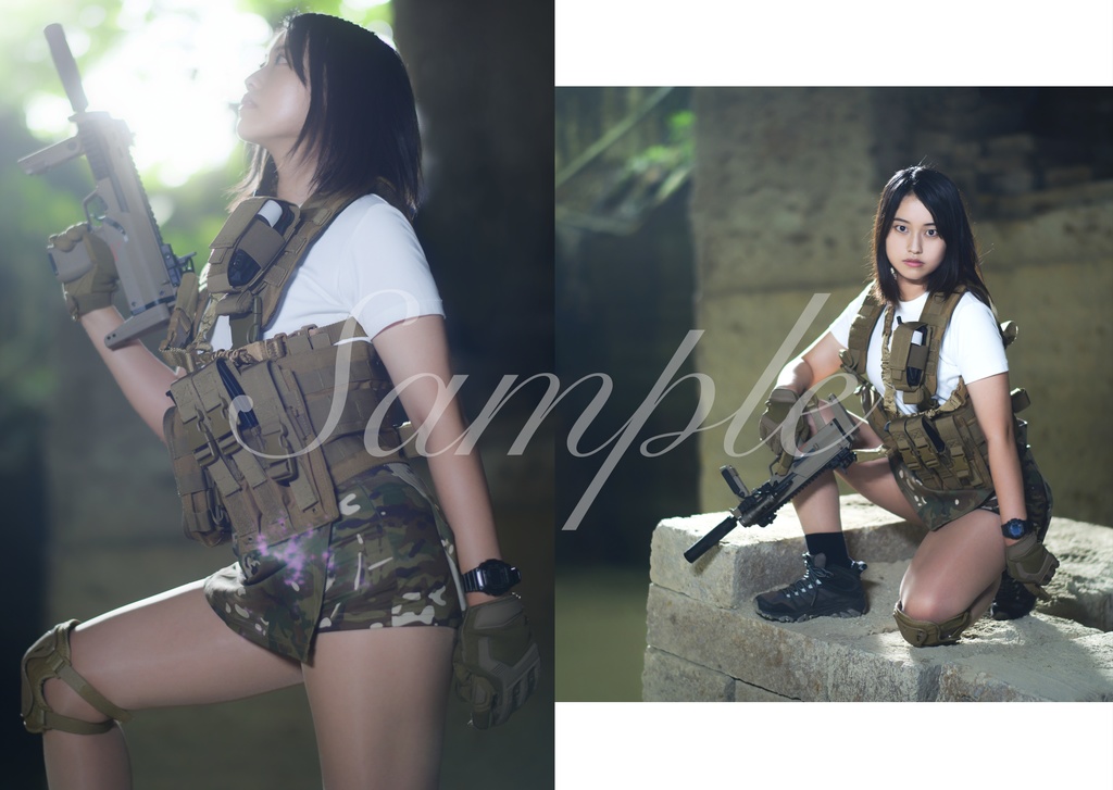 【C104新刊】CAMOUFLAGEGIRL【倉庫発送】