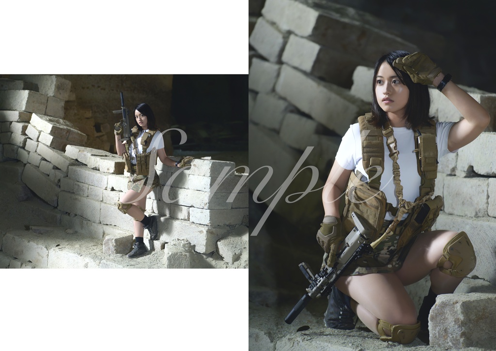 【C104新刊】CAMOUFLAGEGIRL【倉庫発送】