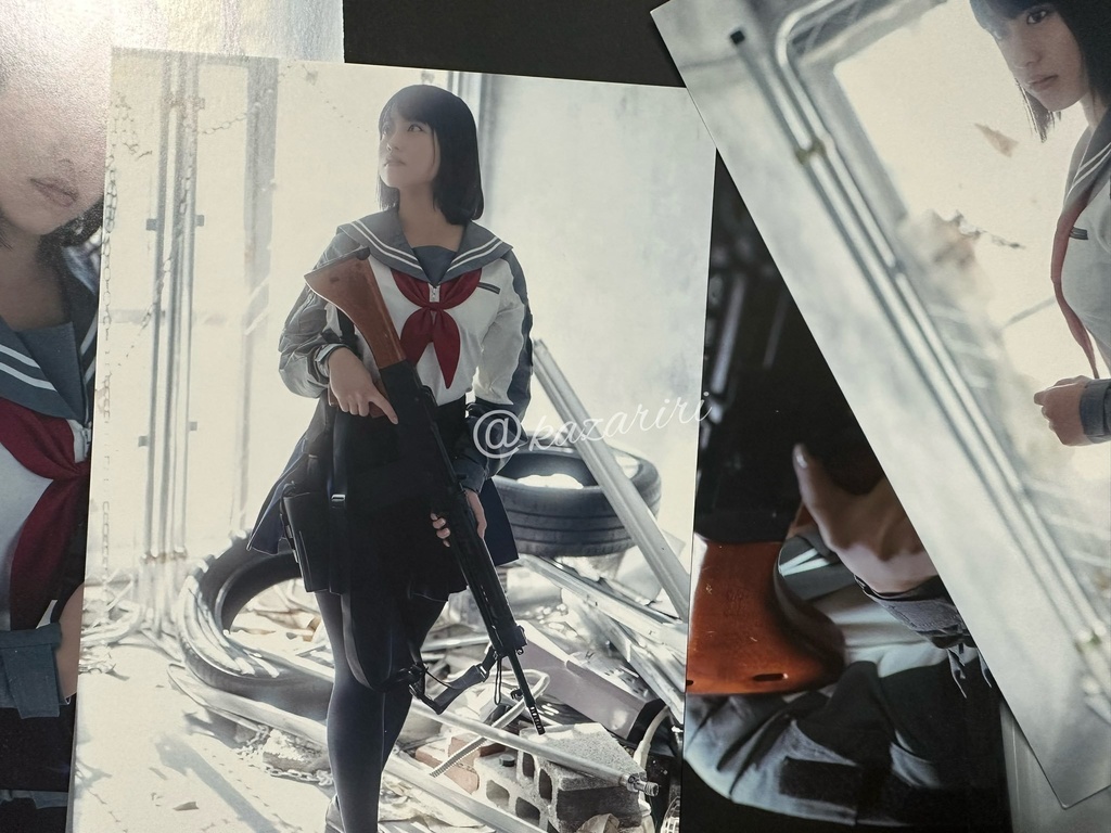 【再入荷】武装セーラーブロマイド5枚セット【倉庫発送】