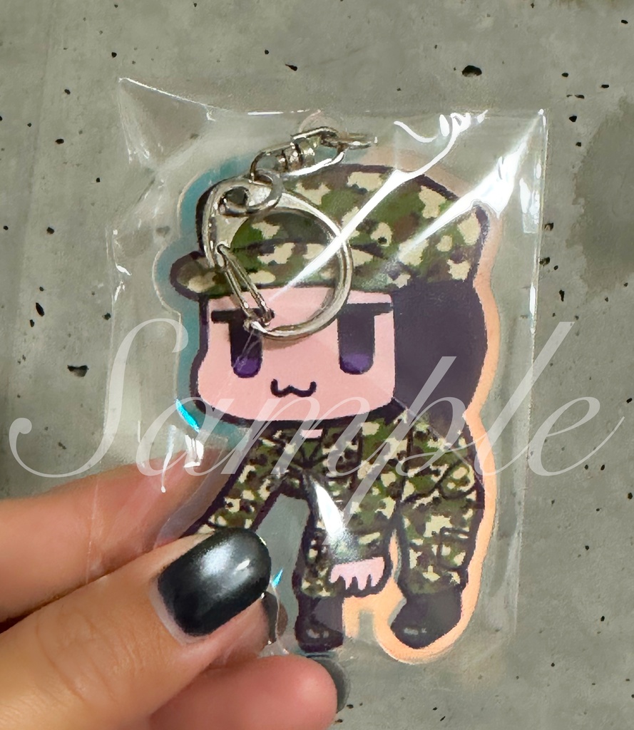 【再入荷】かざりちゃんオーロラアクキー単品【倉庫から発送】