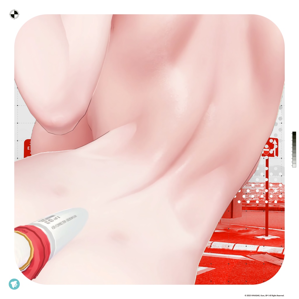 3+1(さん↑ぷらす→うの↑)【オリジナル3Dモデル】