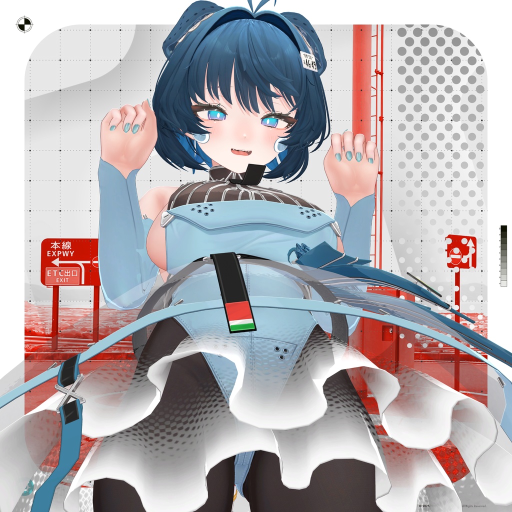 3+1(さん↑ぷらす→うの↑)【オリジナル3Dモデル】