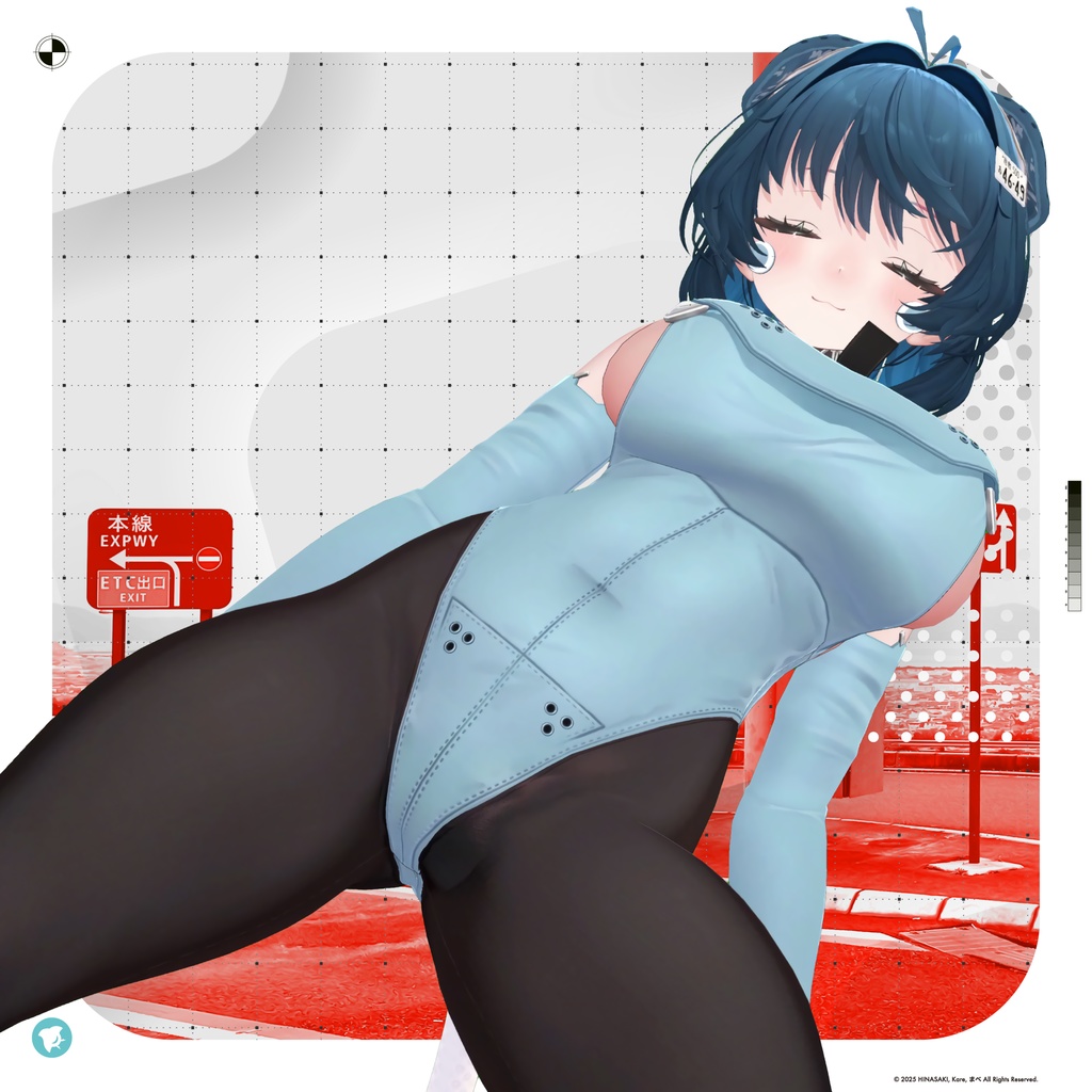 3+1(さん↑ぷらす→うの↑)【オリジナル3Dモデル】