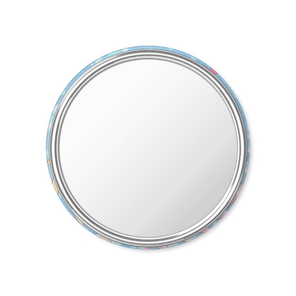 ありがとう虹龍の缶ミラー