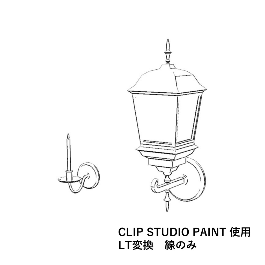 【イラスト・漫画】キャンドルスタンド 3D素材