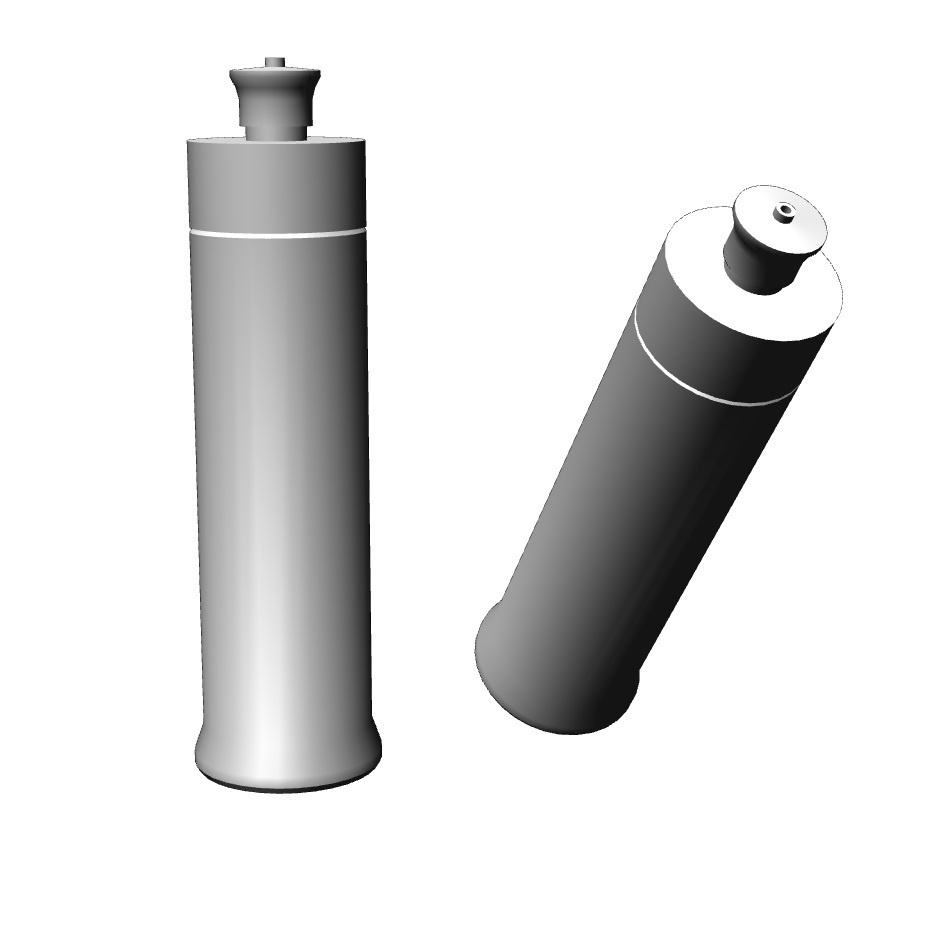 【イラスト・漫画】洗剤・洗浄容器 3D素材