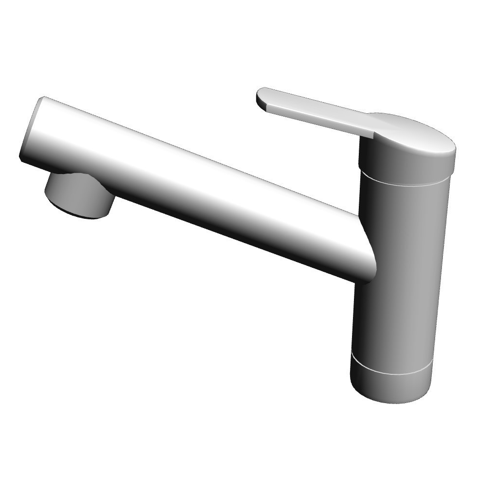 【イラスト・漫画】蛇口・水栓 3D素材