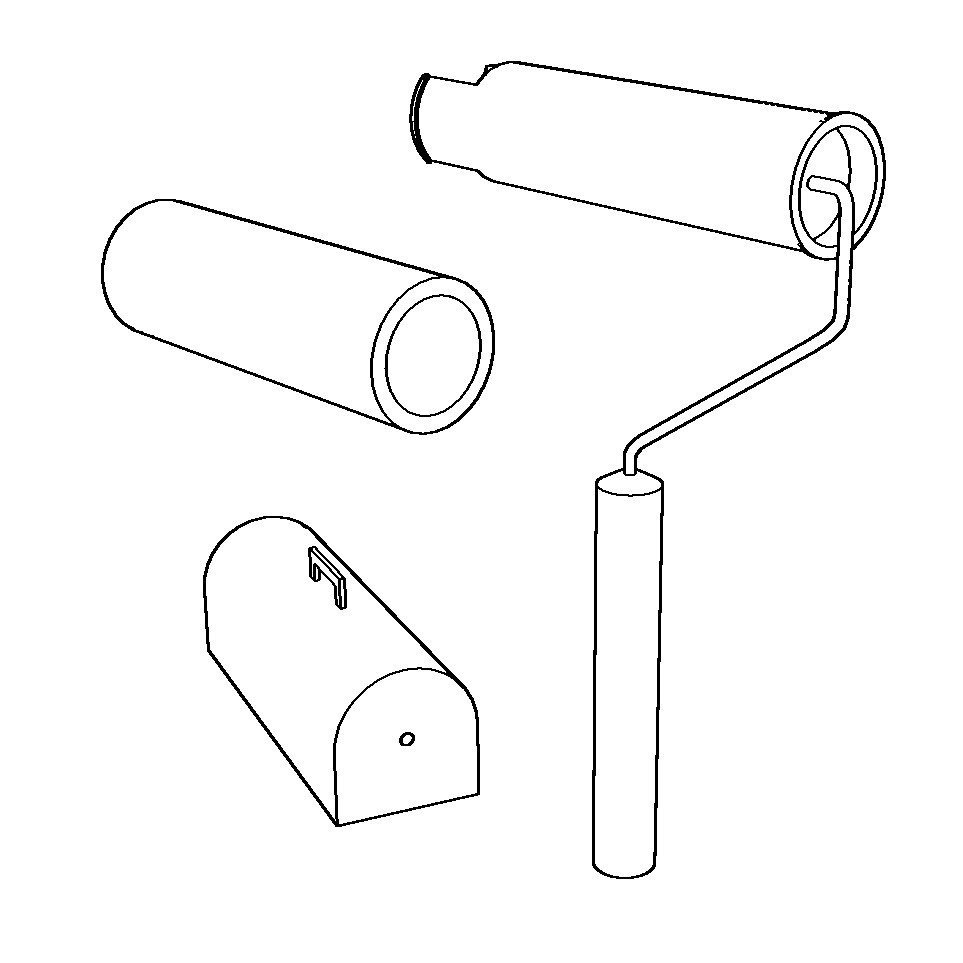 【イラスト・漫画】カーペットクリーナー 3D素材