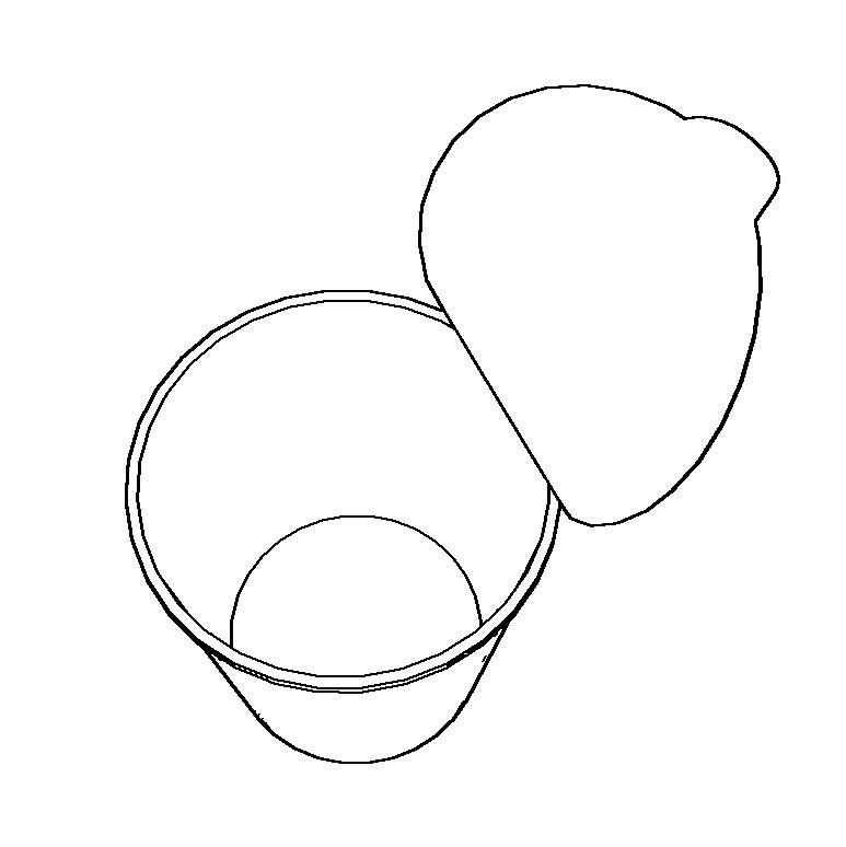 【イラスト・漫画】カップ麺(カップ) 3D素材