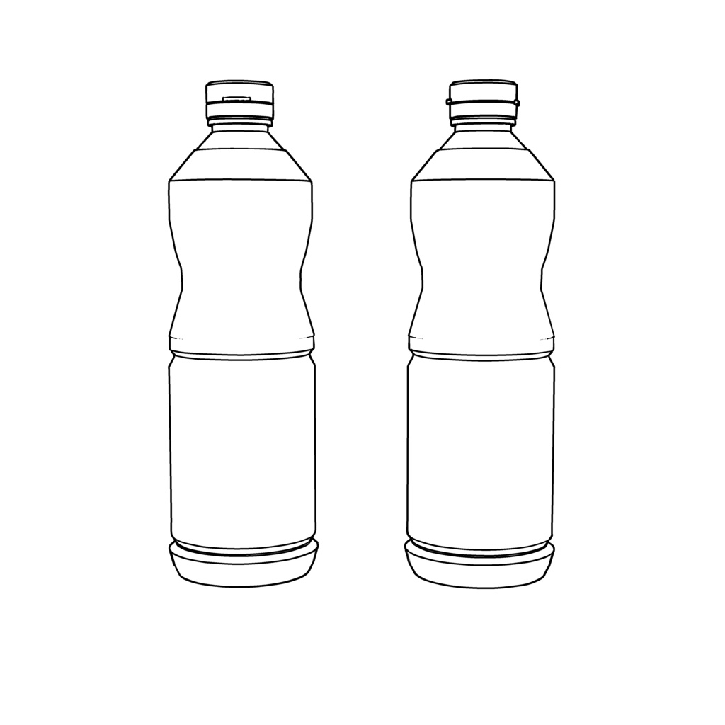 【イラスト・漫画】調味料 3D素材