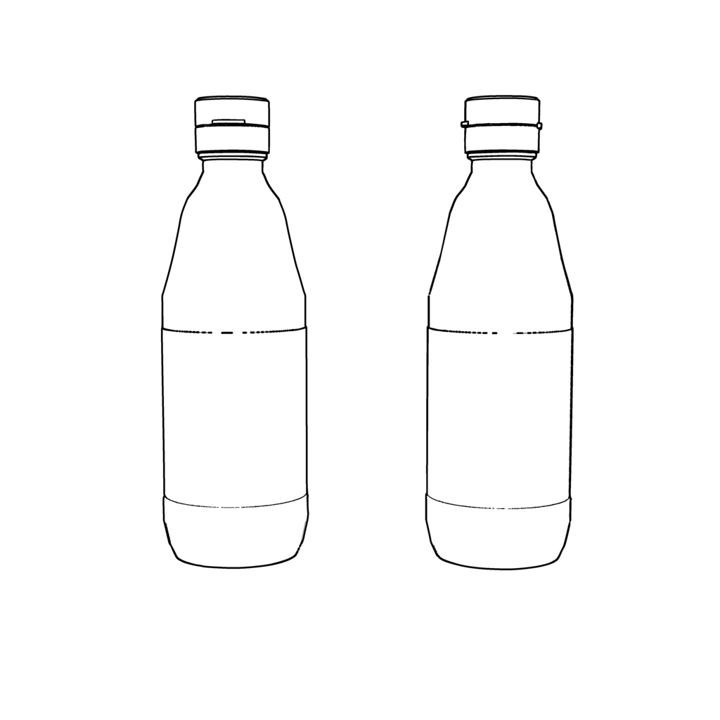 【イラスト・漫画】調味料 3D素材