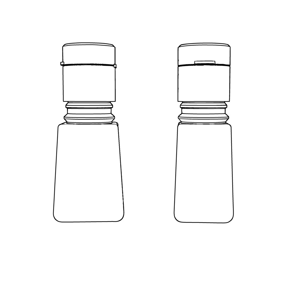 【イラスト・漫画】調味料 3D素材