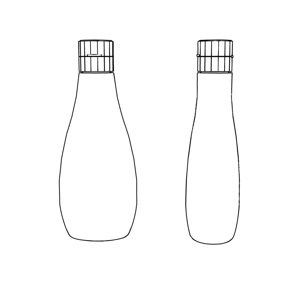 【イラスト・漫画】調味料 3D素材