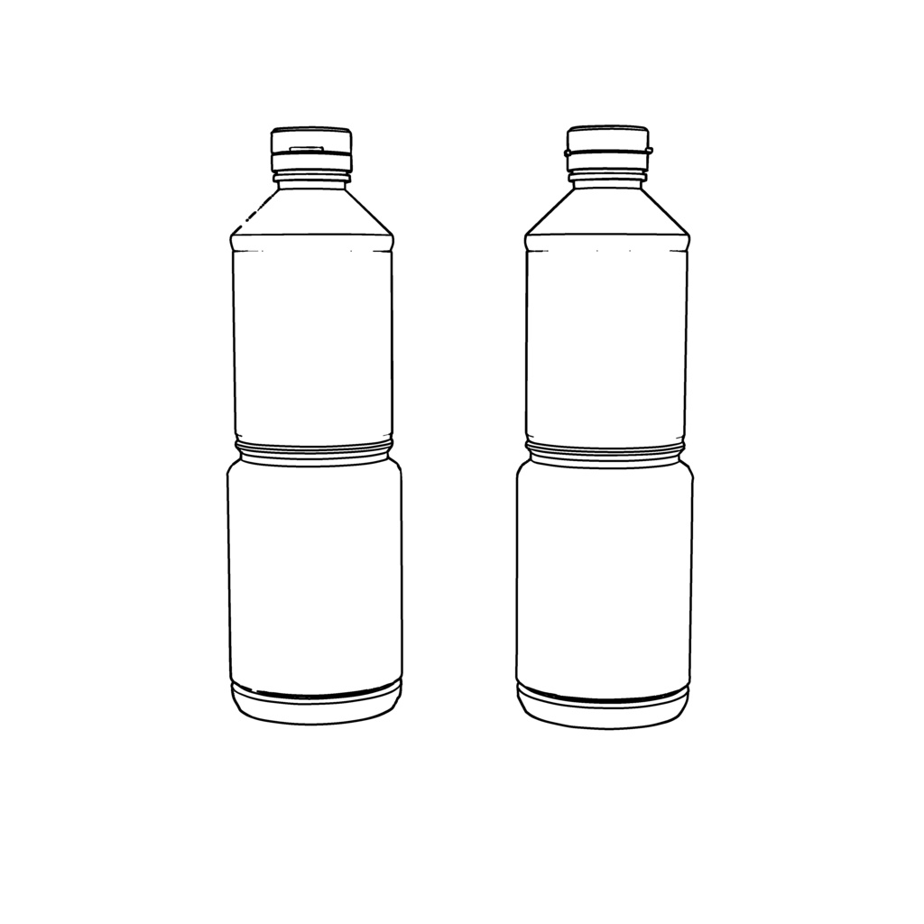 【イラスト・漫画】調味料 3D素材