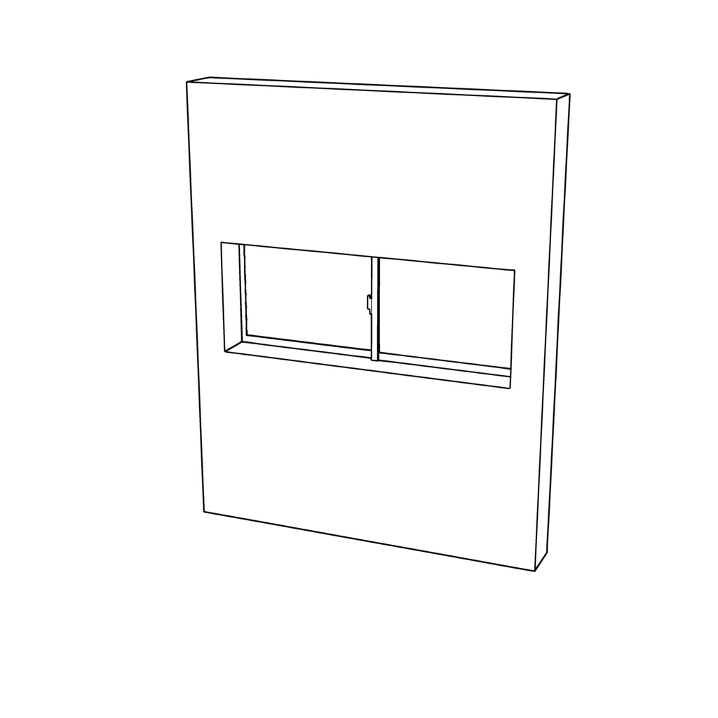 【イラスト・漫画】浴室 3D素材