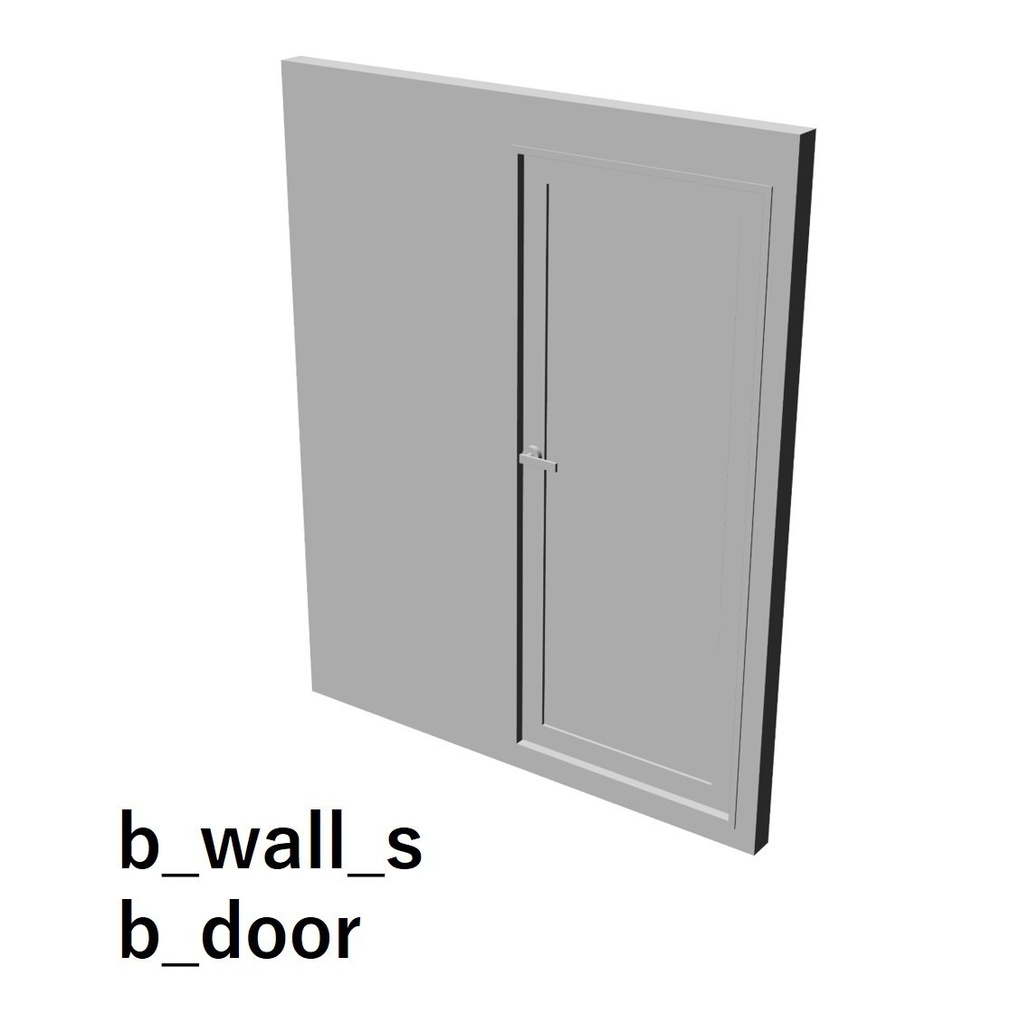 【イラスト・漫画】浴室 3D素材