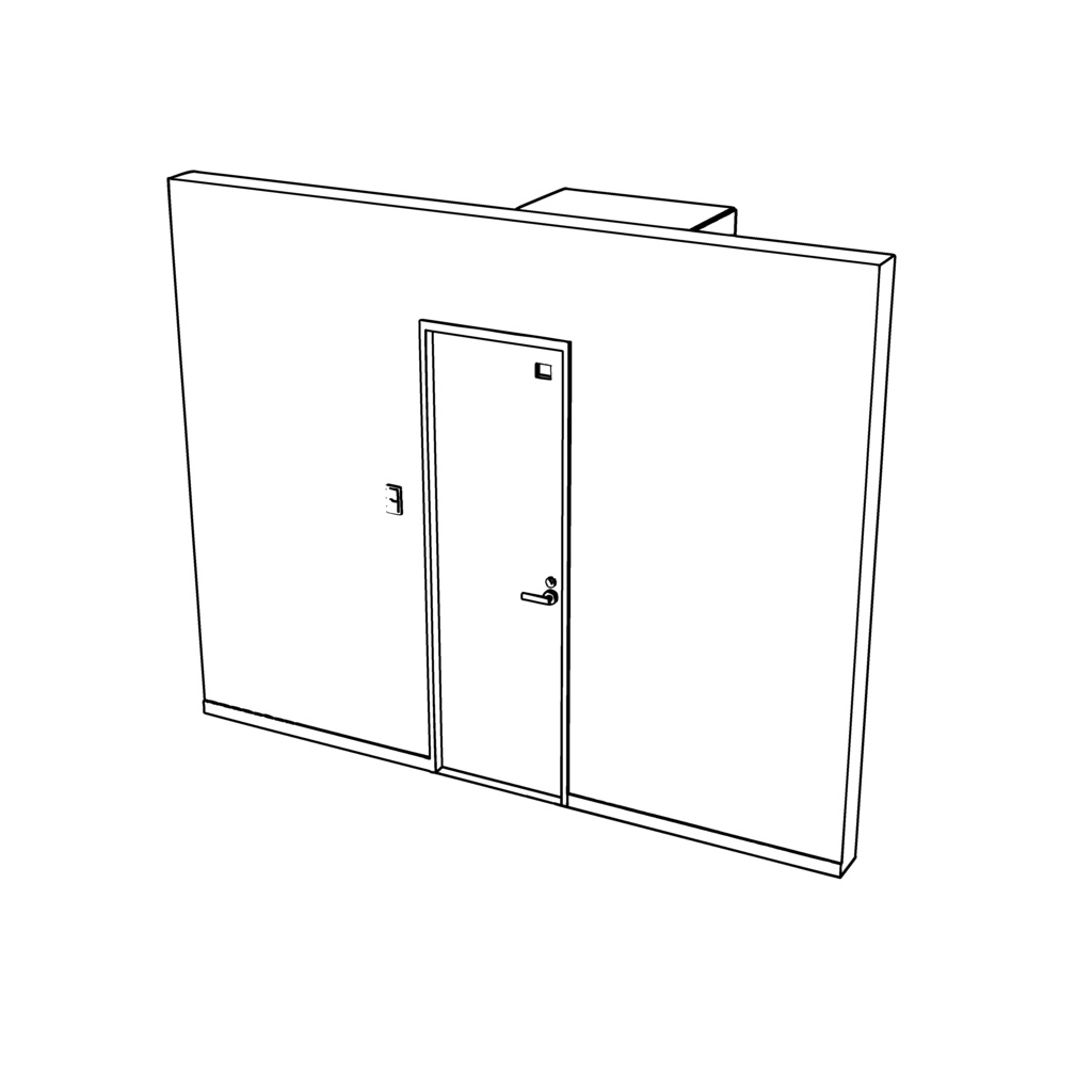 【イラスト・漫画】トイレ部屋 3D素材