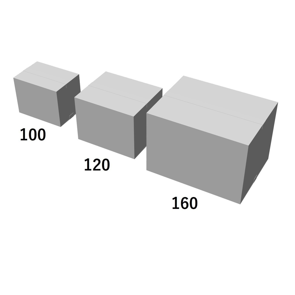 【イラスト・漫画】段ボール 3D素材