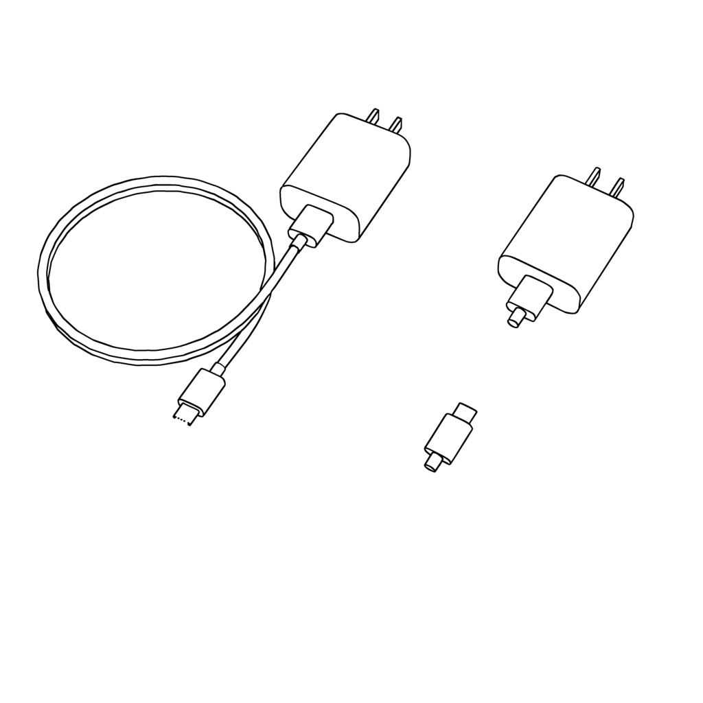 【イラスト・漫画】スマートフォン 3D素材