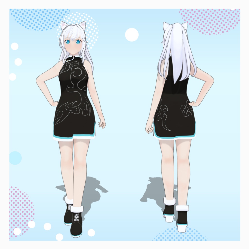 【cluster対応VRM】ミミ- mimi -