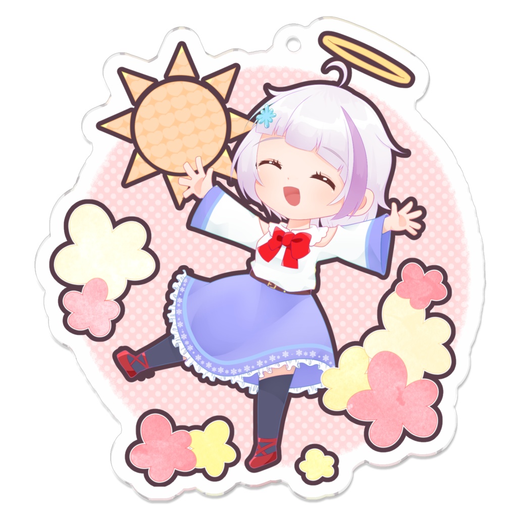 アクリルキーホルダー_晴【せっつぇる】