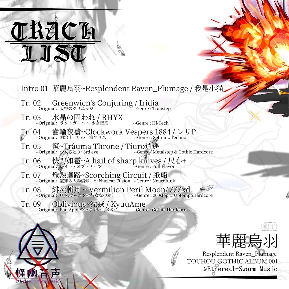 華麗烏羽~Resplendent Raven_Plumage