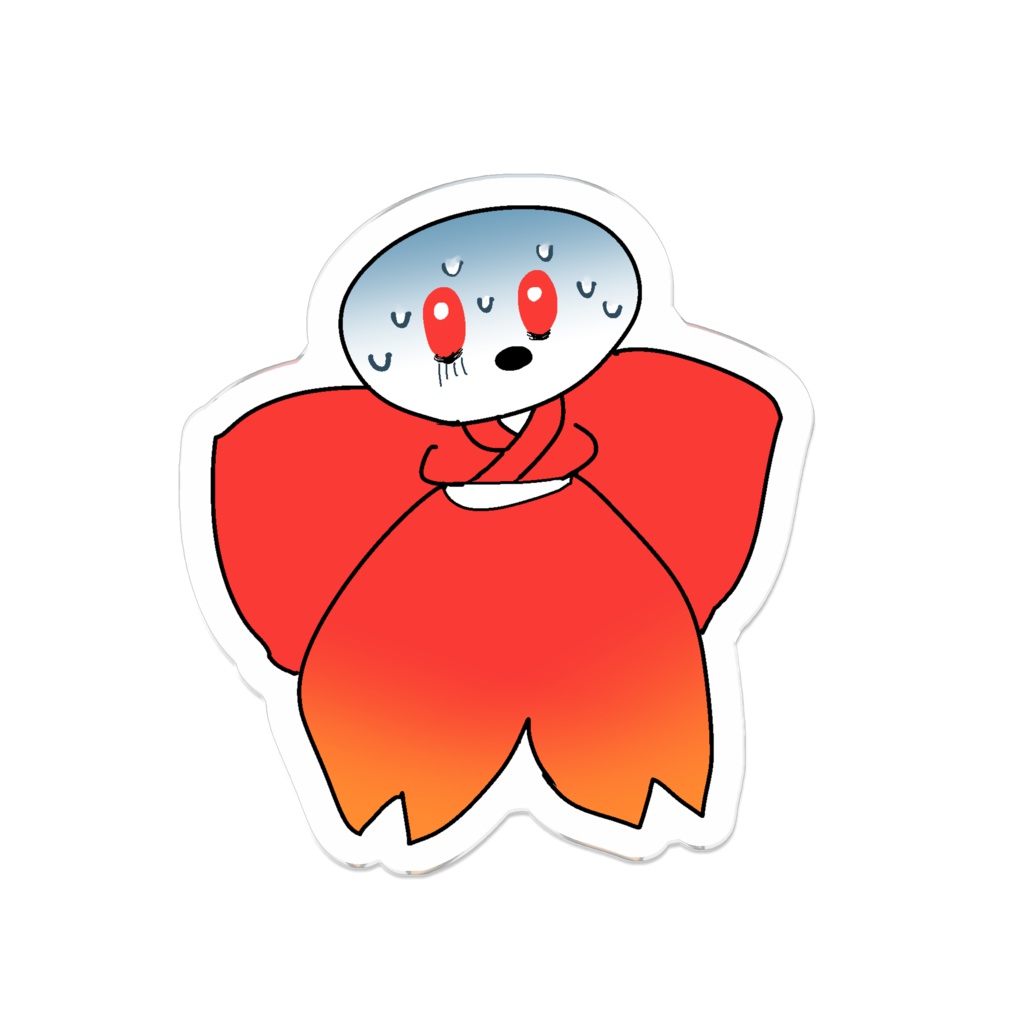 和装金魚人 ドン引き