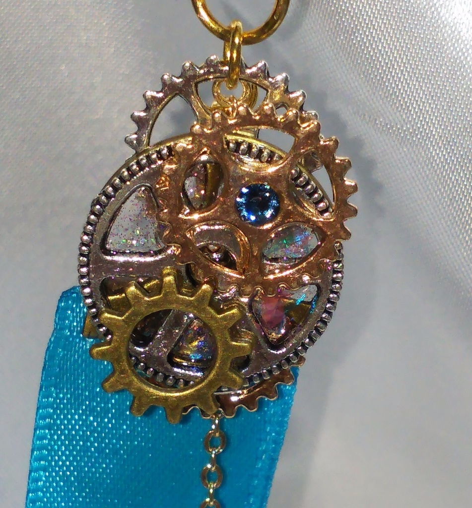 Steins;Gateイメージ 歯車の振り子時計ストラップ