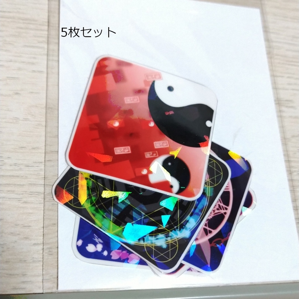 東方ミニフレークシール