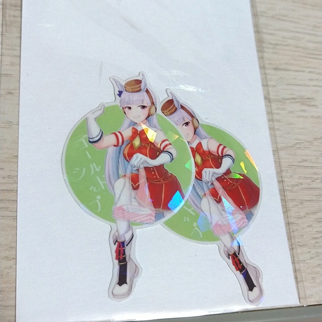 ウマ娘 ホログラムフレークシール